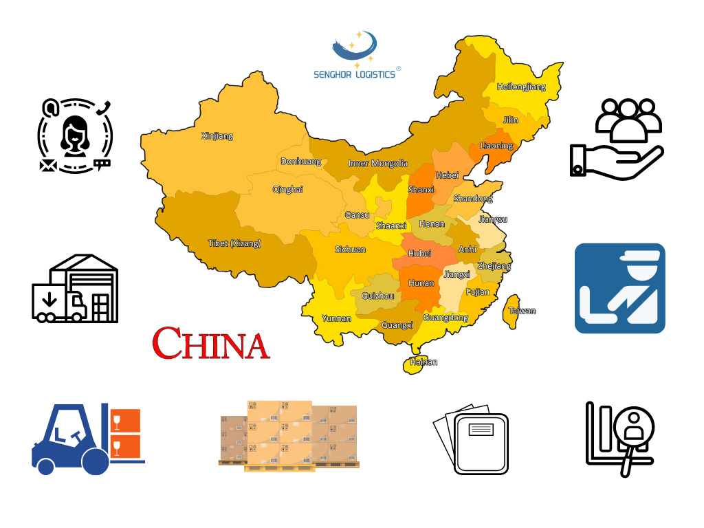 2senghor logjistikës në Kinë shërbim lokal