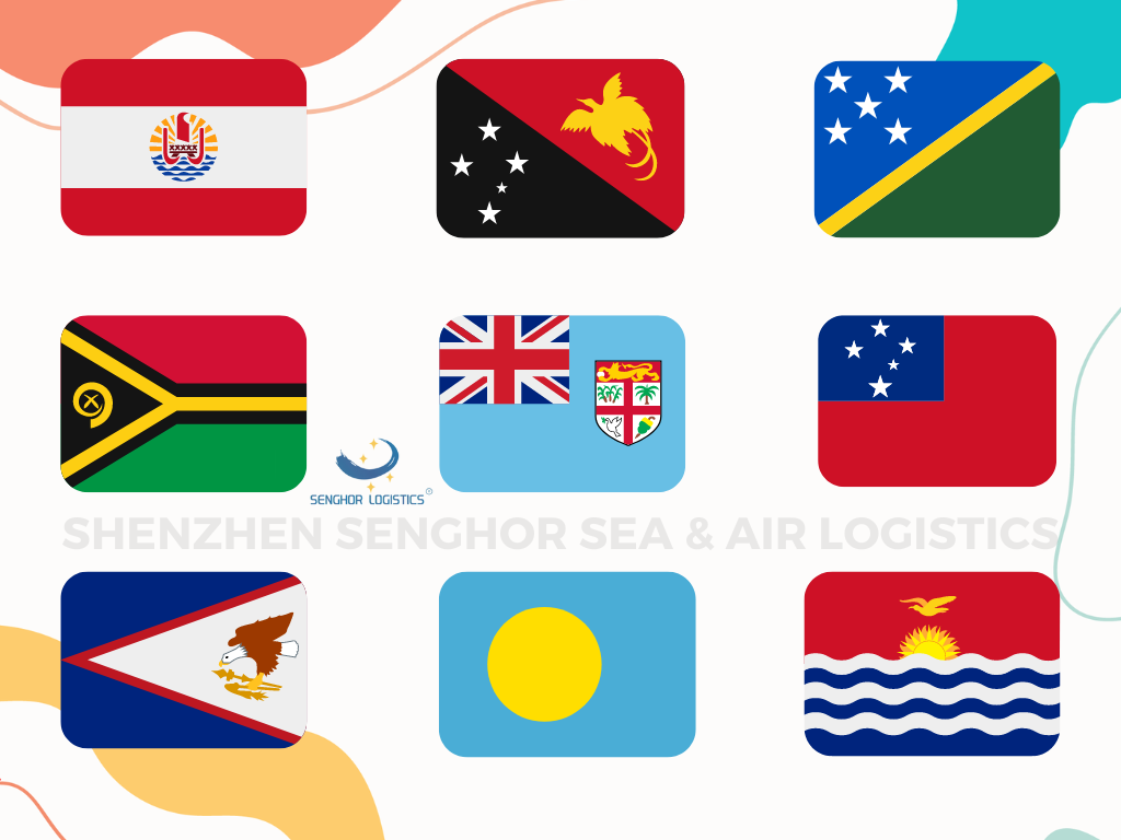 2senghor logistics china v države pacifiških otokov