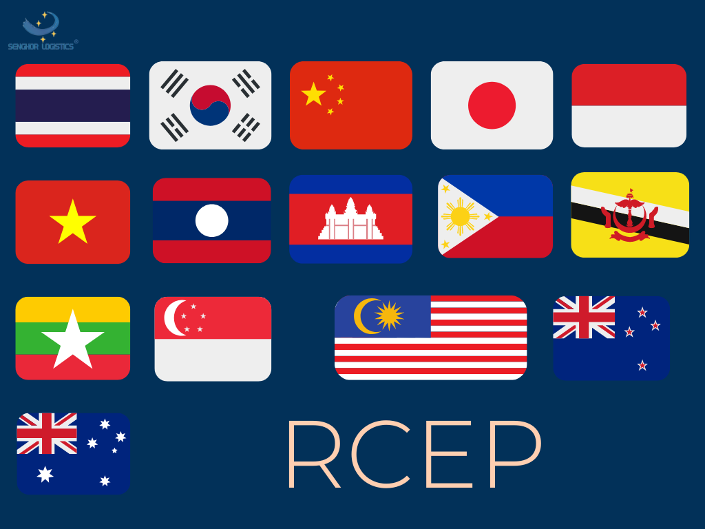 RCEP країни сенгорської логістики