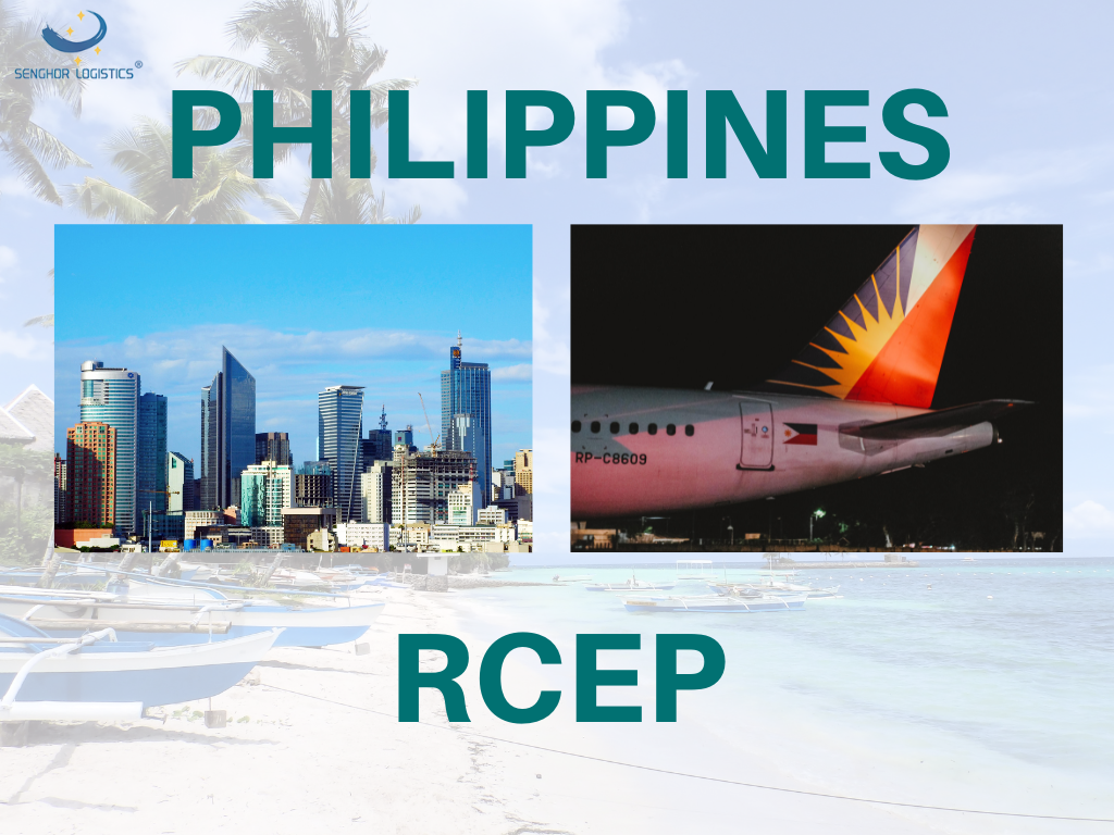 RCEP filipíny senghor logistika