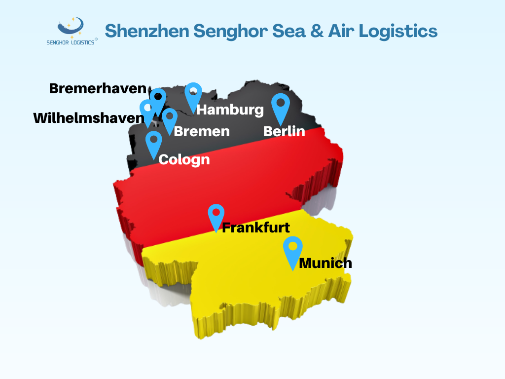 морський експедитор з Китаю в Німеччину senghor logistics02