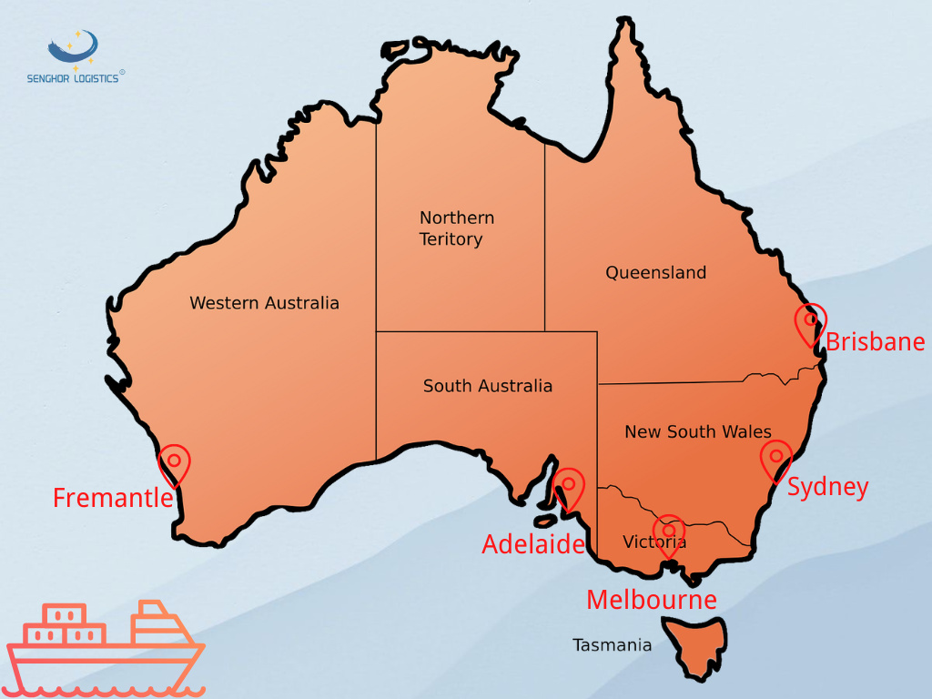 2senghor logistics china to australia