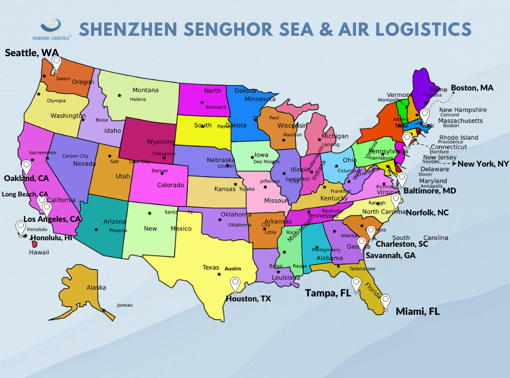 4senghor logistics from vietnam to usa