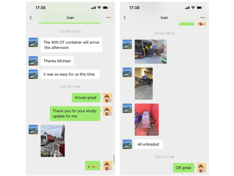 Australian customer feedback