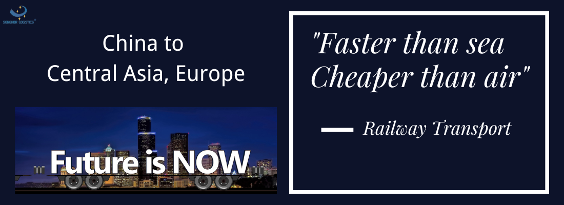 Faster than sea Cheaper than air, rail transport by senghor logistics