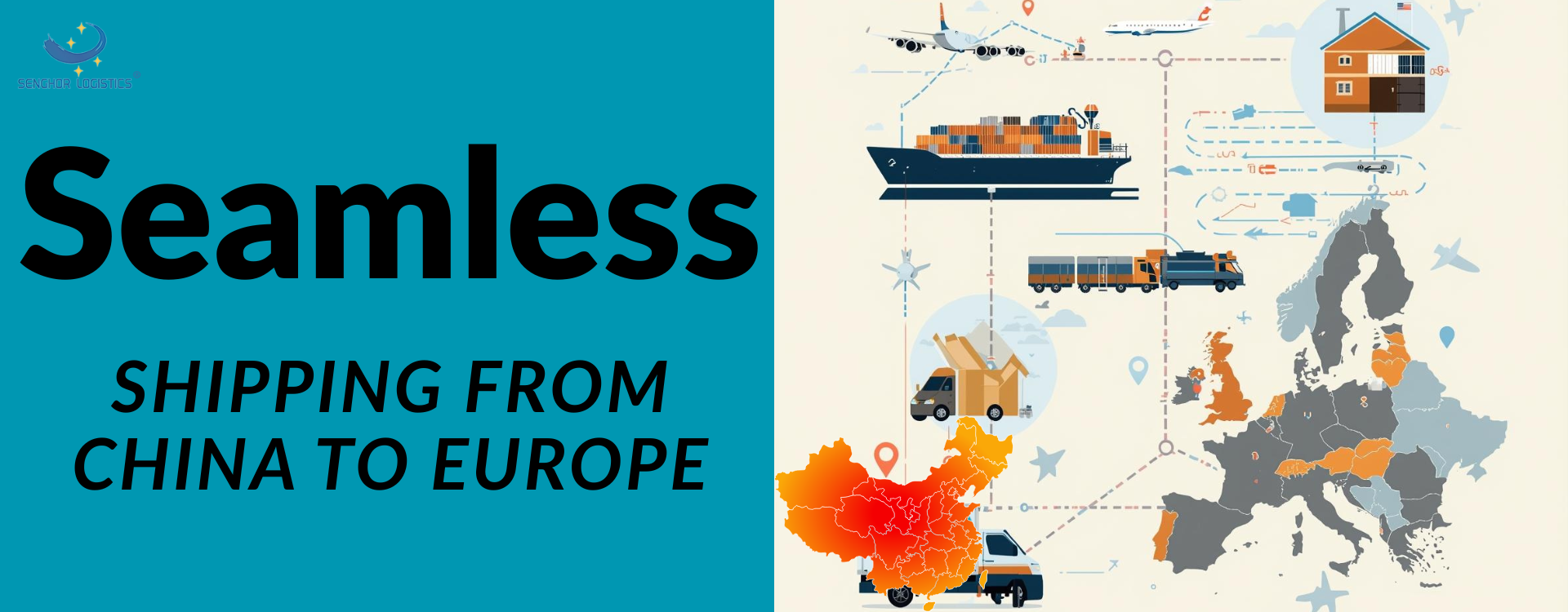 Reliable freight shipping from China to USA