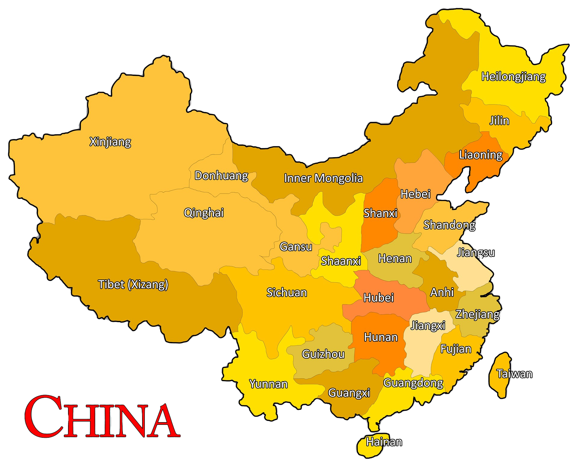 china-map shipping from china by senghor logistics