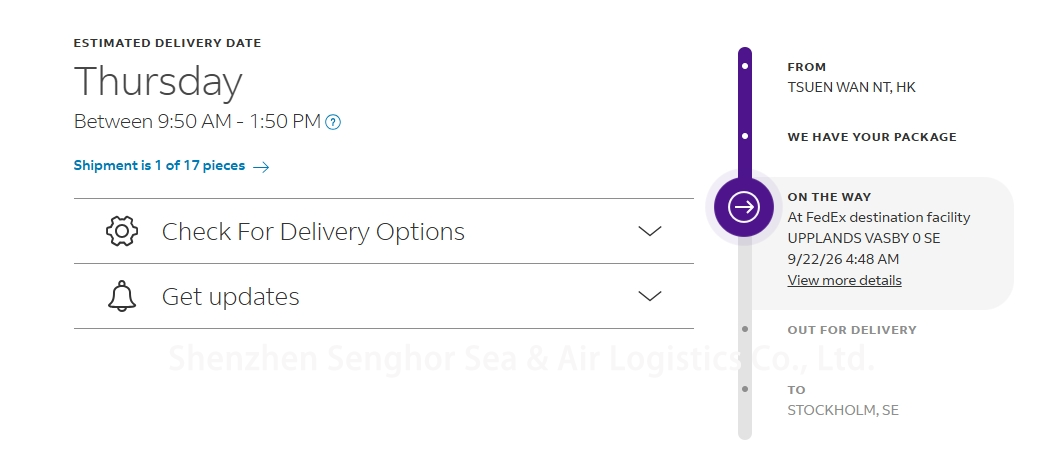 courier-service-from-china-to-sweden