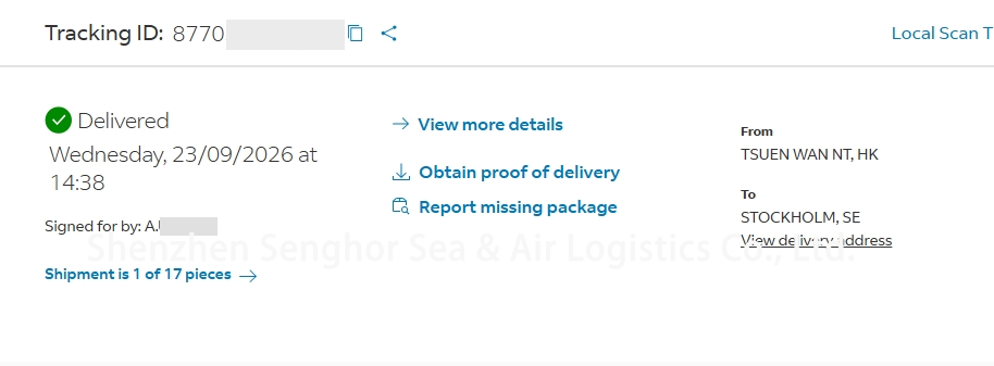 express-shipping-from-china-to-sweden