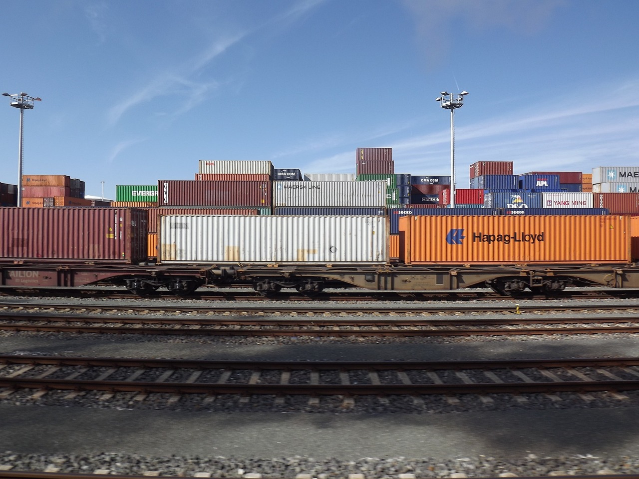 logistics service rail freight from China by senghor logistics