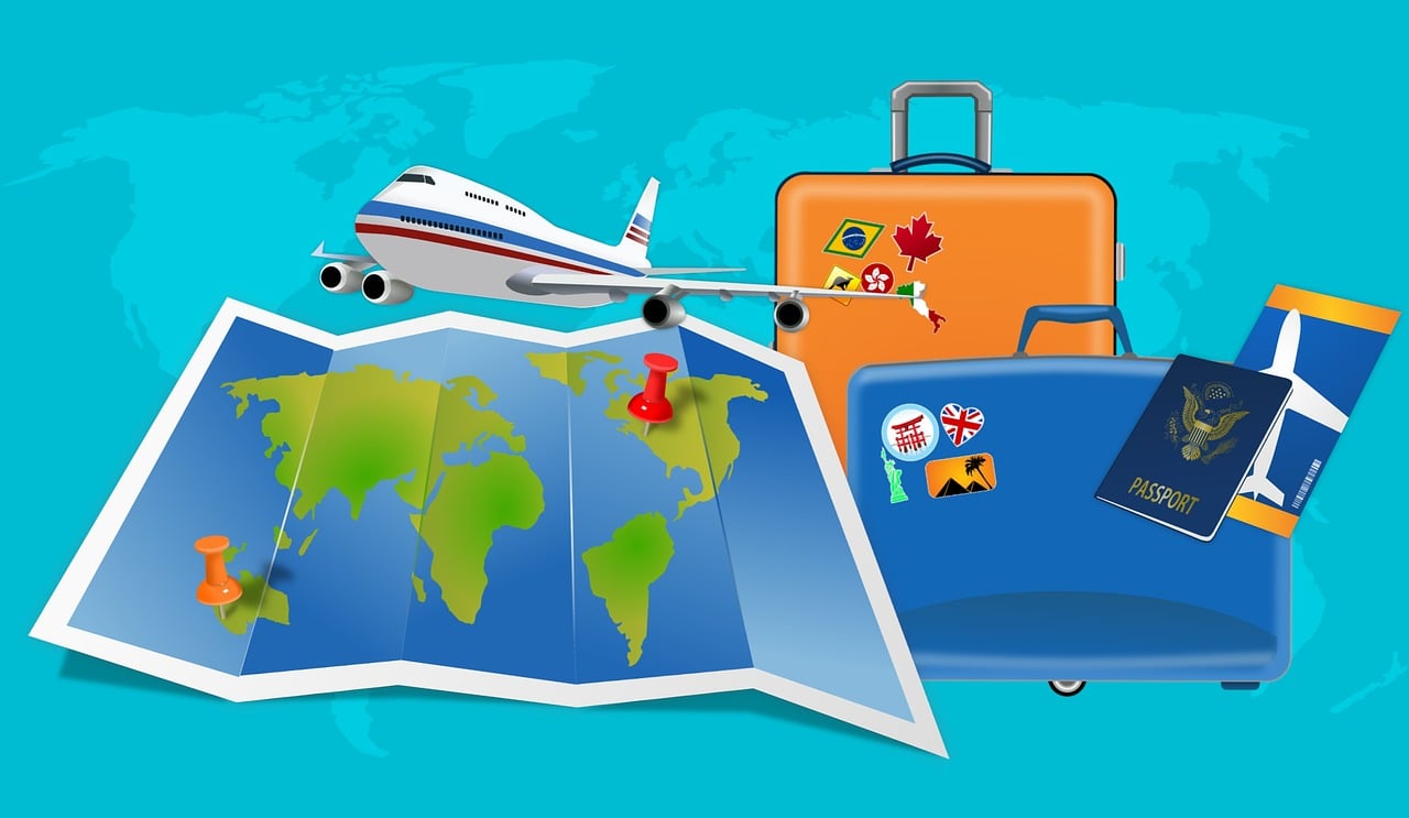 map-world trip international business senghor logistics