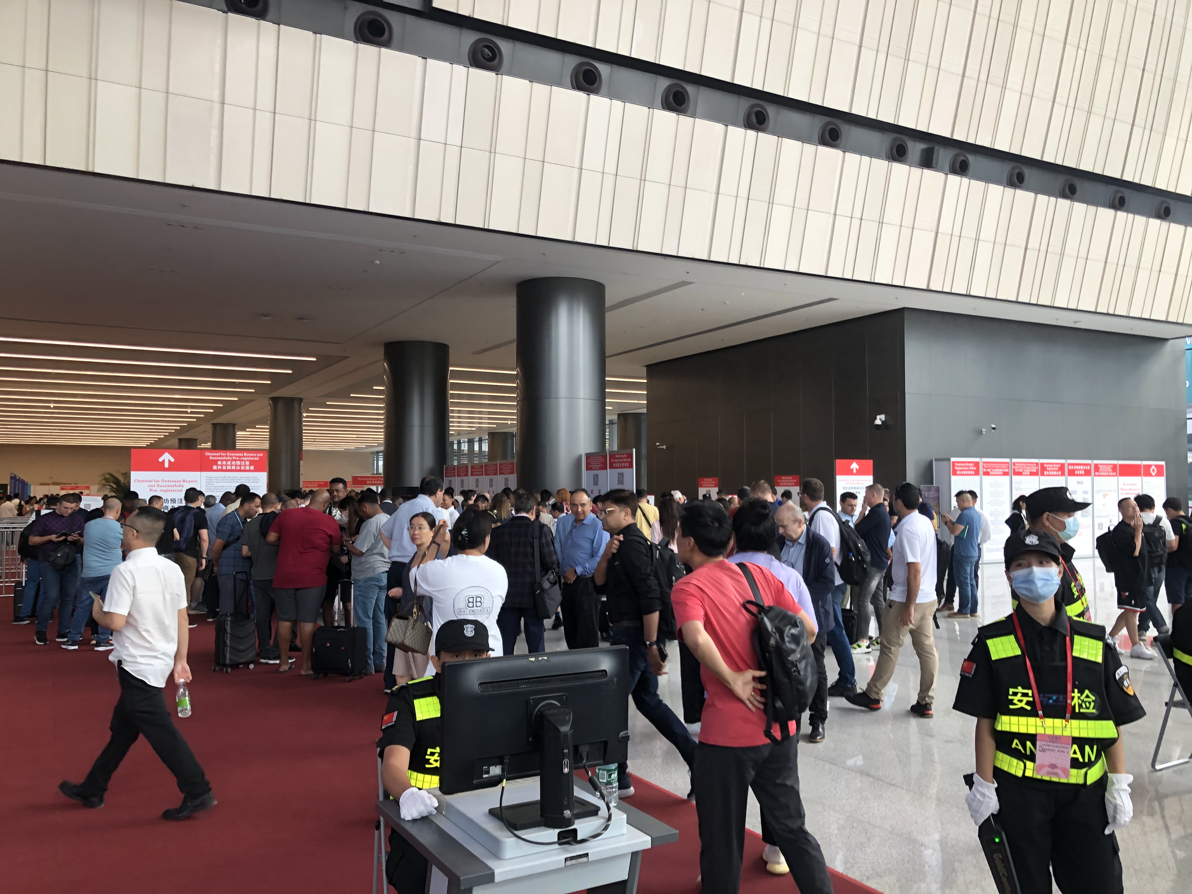 senghor logistics attended canton fair-2