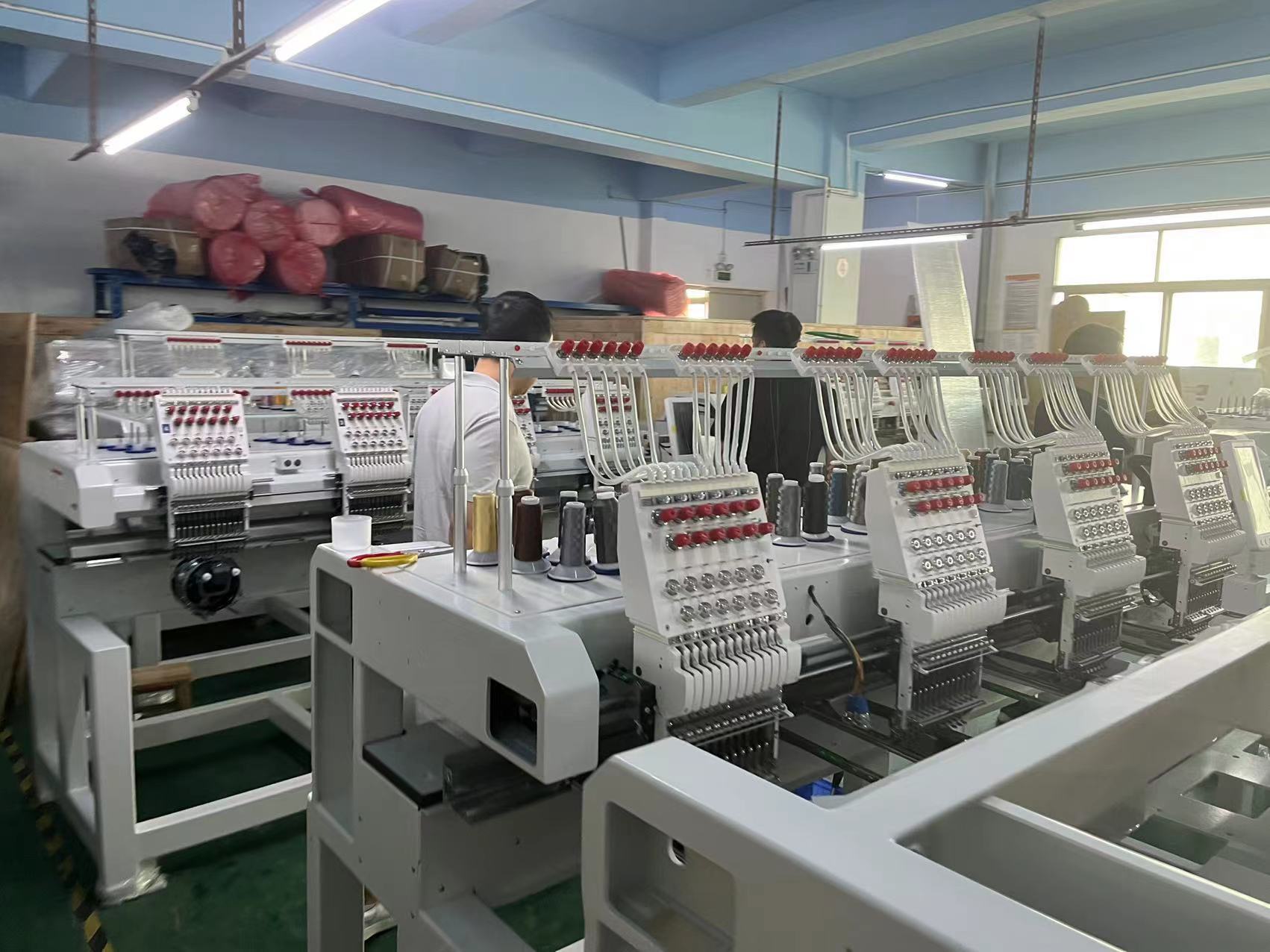 senghor logistics in engraving machine factory 2