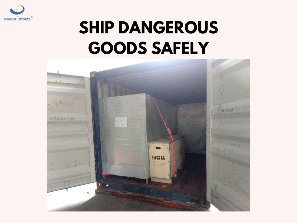 senghor logistics ship dangerous goods safely