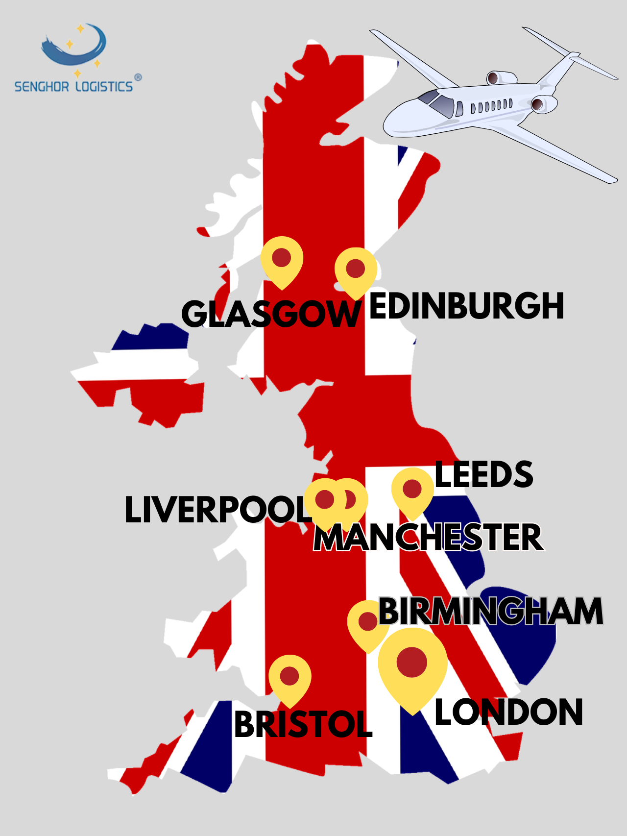 senghor logistics shipping from china to uk