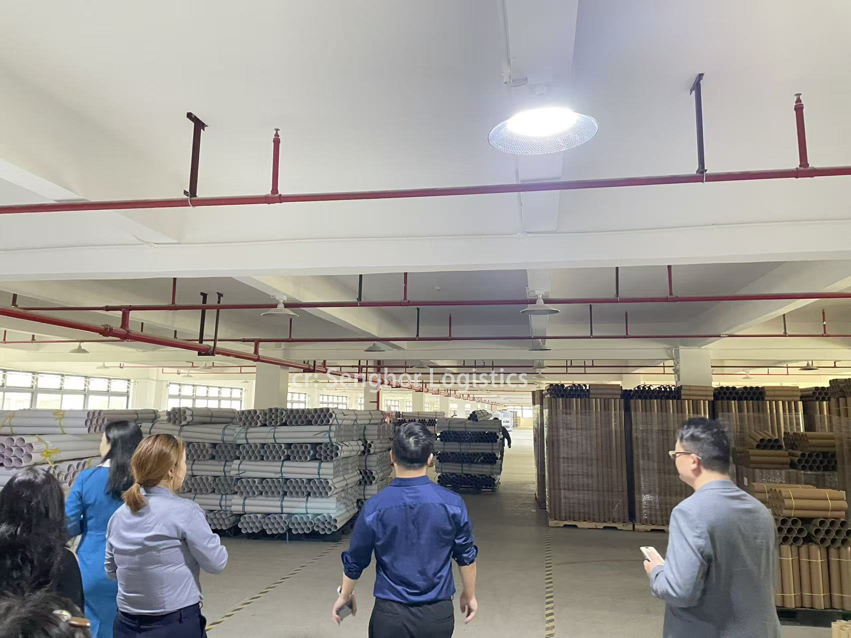 senghor-logistics-visit-packing-material-factory-in-jiangmen