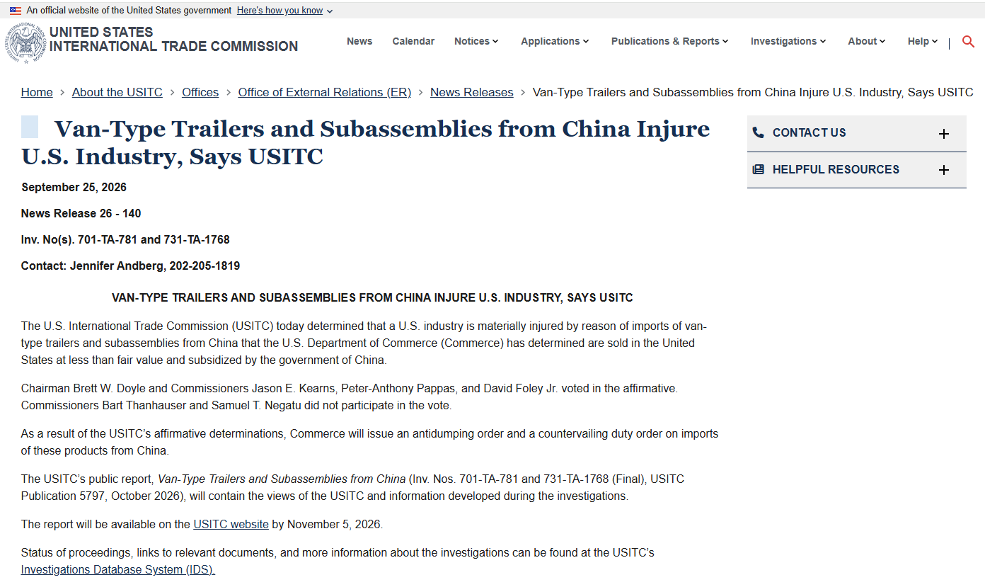 van-type-trailers-and-subassemblies-from-China-to-us-tax